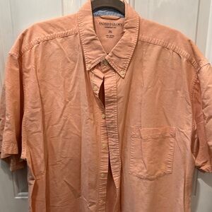 Faded Glory Coral Button-Down Shirt